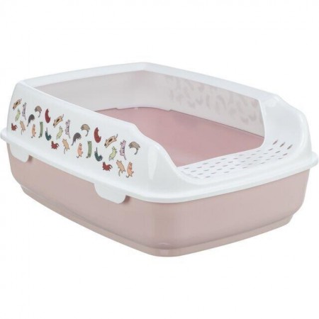 Trixie Delio Lilac туалет з бортиком для котів 38×20×50 см (40399)