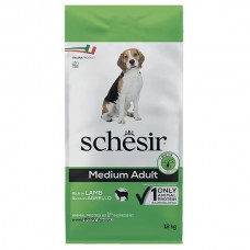 Schesir Dog Medium Adult Lamb ЯГНЯ монопротеїновий сухий корм для собак середніх порід 12 кг (54460)