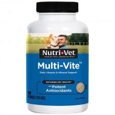 Nutri-Vet Multi-Vite Chewable Tablets for Dogs Мультивитамины для собак 180 шт (93529)