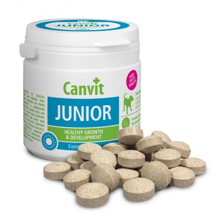 Canvit Junior Канвит Юниор здоровый рост и развитие щенков и молодых собак на каждый день 230 г