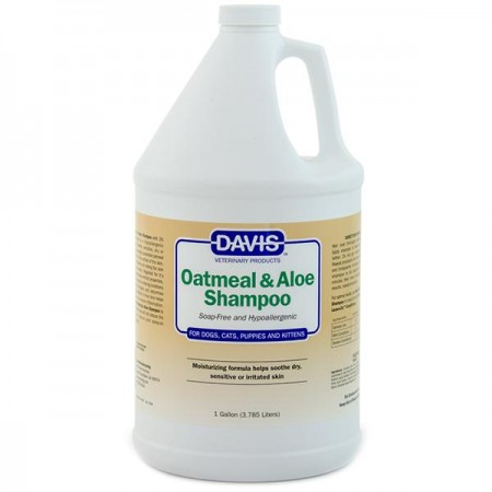 Davis Oatmeal & Aloe Shampoo ГІПОАЛЕРГЕННИЙ шампунь для собак і котів 3,8 л (1113)