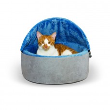 K&H Self-Warming Kitty Bed Hooded самосогревающийся лежак для собак и кошек 40 х 40 х 32 см