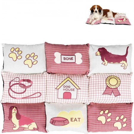 Trixie Patchwork Blanket лежак матрац для собак 80х55 см (37063)