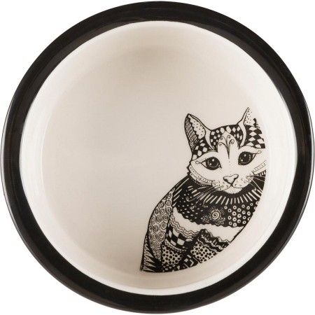 Trixie Zentangle Керамическая миска для кошек 300 мл (25120)