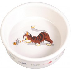 Trixie Ceramic Bowl Керамическая миска для котов 200 мл (4007)