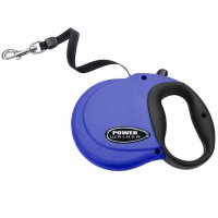 Coastal Power Walker Retractable Leash Blue рулетка-поводок для собак 4,8 м до 14,5 кг (08701)