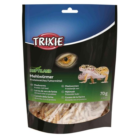 Trixie Mealworms ХРУЩАК сушеные личинки для рептилий и грызунов 70 г (76391)