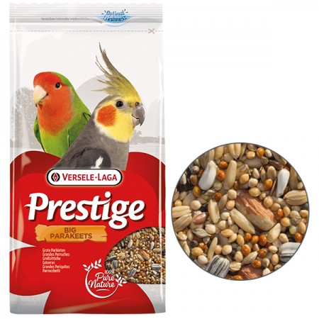 Versele-Laga Prestige Cockatiels СЕРЕДНІЙ ПАПУГА корм для середніх папуг 1 кг (218808)