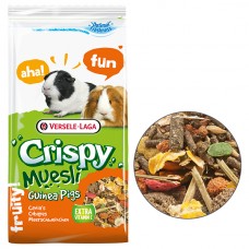 Versele-Laga Crispy Cavia Морская Свинка зерновая смесь корм с витамином C для морских свинок 1 кг (617113)