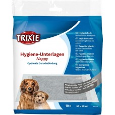 Trixie Nappy Puppy Pad Activated Carbon пелюшки для собак 60х60 см 10 шт (23372)
