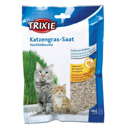 Trixie (Трикси) Cat Grass трава для кошек 100 г (семена для проращивания)