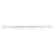 Trixie (Трикси) Semi-Choke Chain with long links ошейник цепочка для собак хромированная сталь 50 см 3 мм