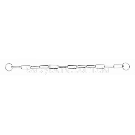 Trixie (Трикси) Semi-Choke Chain with long links ошейник цепочка для собак хромированная сталь 50 см 3 мм