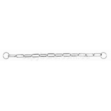 Trixie (Трикси) Semi-Choke Chain with long links ошейник цепочка для собак хромированная сталь 54 см 4 мм