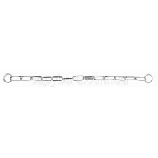 Trixie (Трикси) Semi-Choke Chain with long links ошейник цепочка для собак хромированная сталь 58 см 4 мм