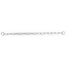 Trixie (Трикси) Semi-Choke Chain with long links ошейник цепочка для собак хромированная сталь 70 см 4 мм