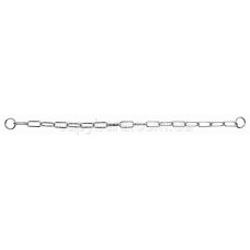 Trixie (Трикси) Semi-Choke Chain with long links ошейник цепочка для собак хромированная сталь 78 см 4 мм