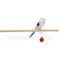 Pet Pro (Пет Про) Попугай на кольце игрушка для птиц 15 см