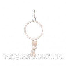 Flamingo Ring игрушка для попугаев веревочное кольцо 24х5х40 см (108650)