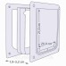 Trixie 2-Way Flap XS–S Dog дверцята для собак 25×29 см білі (3877)