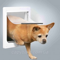 Trixie Way Dog Flap Дверца для собак и кошек пластик 25 × 29 см (3877)