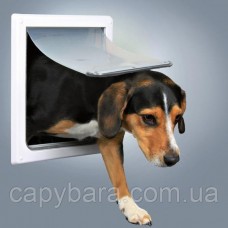 Trixie Way Dog Flap Дверца для собак и кошек пластик 30 × 36 см (3878)