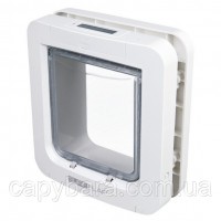 Trixie SureFlap 4-Way Flap автоматичні дверцята для котів з мікрочіпом 26 х 28 см білі (38550)