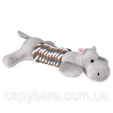 Trixie (Трикси) Assortment Animals with Rope Мягкая игрушка для собак Звери набор 4 шт.