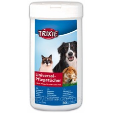 Trixie Универсальные Косметические Салфетки для собак кошек грызунов (2940)