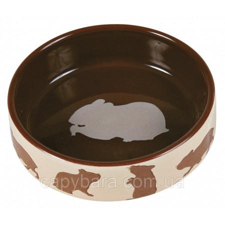 Trixie Ceramic Bowl Hamster Хомяк миска для грызунов 80 мл (60731)