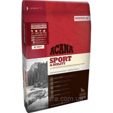 Acana Sport & Agility (Спорт энд Аджилити) корм для служебных и активных собак 17 кг (53017)