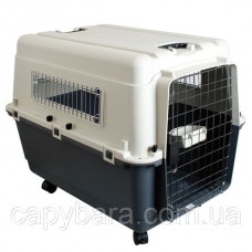 Flamingo Transport cage Nomad Grey L переноска для собак 81x57x59 см (513773)
