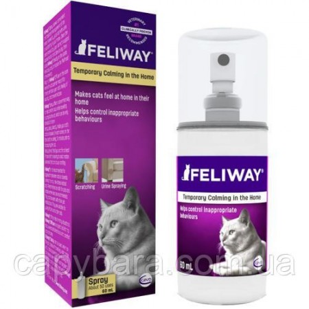 Feliway (Феливей) анти-стресс спрей модулятор поведения для кошек 60 мл