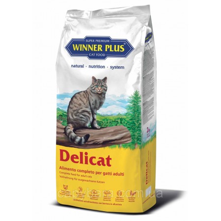Winner Plus (Виннер Плюс) Delicat сухой корм для кошек 10 кг