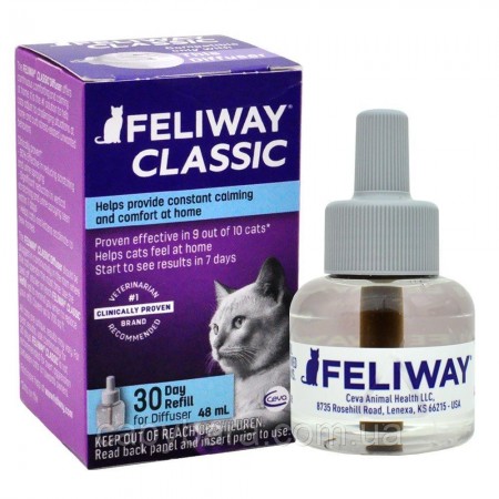Feliway (Феливей) сменный флакон для диффузора модулятор поведения для кошек 48 мл