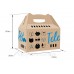 TelePet ТелеПэт Переноска для собак и кошек картонная 46 х 22 х 44 см (9070)