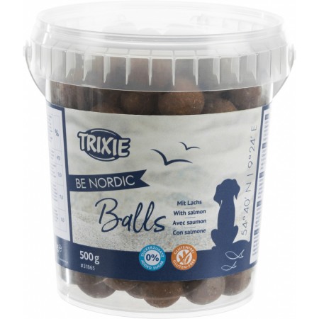Trixie Be Nordic Salmon Balls Dog Snack Лососевые шарики лакомство для собак 500 г (31865)