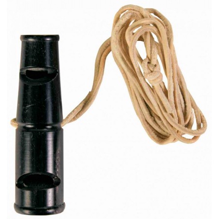 Trixie Buffalo Horn Whistle Рог Буйвола двухтональный свисток для собак 6 см (2254)