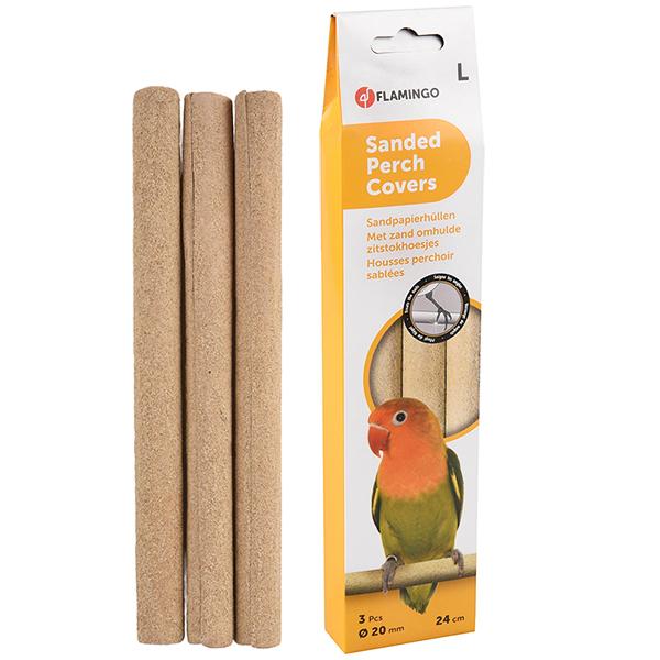 Flamingo Sanded Perch Covers L чохол з піщаним покриттям на жердочку для птахів 20 мм х 24 см (100198) Flamingo Sanded Perch Covers L чохол з піщаним покриттям на жердочку для птахів 20 мм х 24 см (100198)