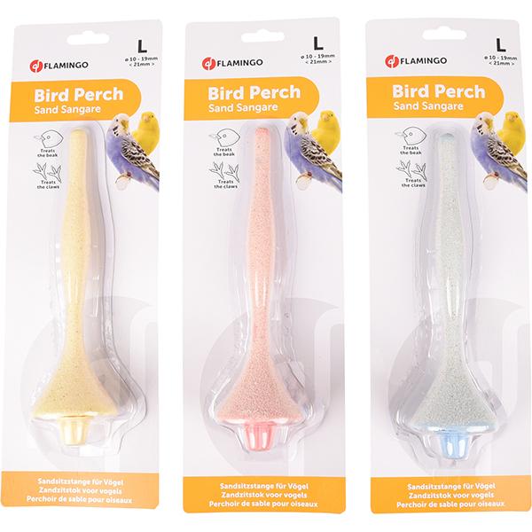 Flamingo Sand Perch Plastic L піщана жердина для птахів 24 см (108620) Flamingo Sand Perch Plastic L піщана жердина для птахів 24 см (108620)