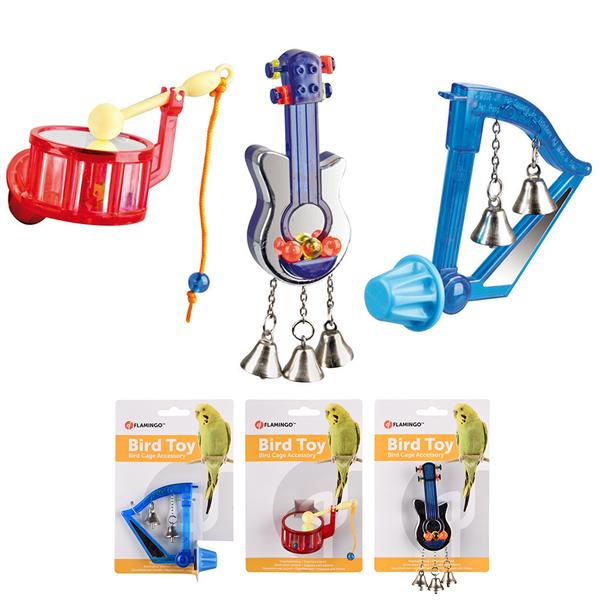Flamingo Bird Toy Music іграшка для птахів 8 см (108663)