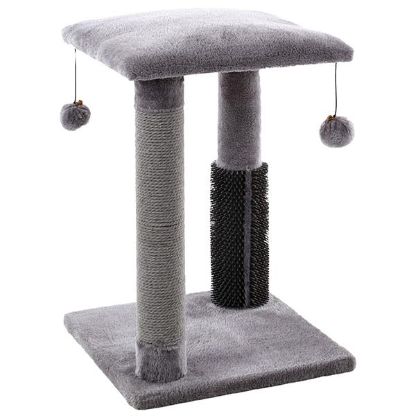 Flamingo Una Grey кігтеточка з масажером для котів 48 см (561096)
