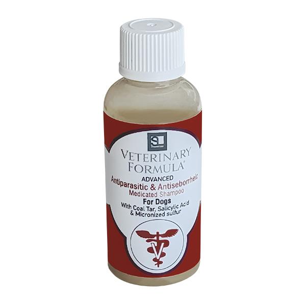 Veterinary Formula АНТИПАРАЗИТАРНИЙ і АНТИСЕБОРЕЙНИЙ шампунь для собак 45 мл (752015) Veterinary Formula АНТИПАРАЗИТАРНИЙ і АНТИСЕБОРЕЙНИЙ шампунь для собак 45 мл (752015)
