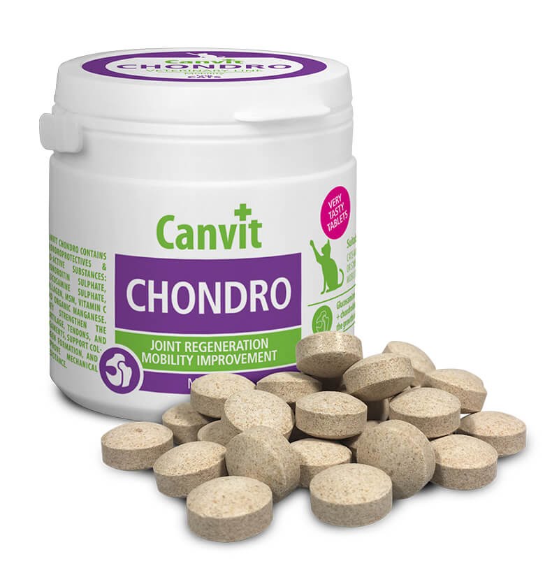 Canvit Chondro Хондро вітаміни для суглобів котів 100 г (50743) Canvit Chondro Хондро вітаміни для суглобів котів 100 г (50743)