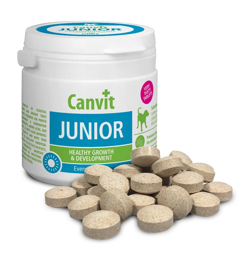 Canvit Junior Канвит Юниор здоровый рост и развитие щенков и молодых собак на каждый день 230 г Canvit Junior Канвит Юниор здоровый рост и развитие щенков и молодых собак на каждый день 230 г