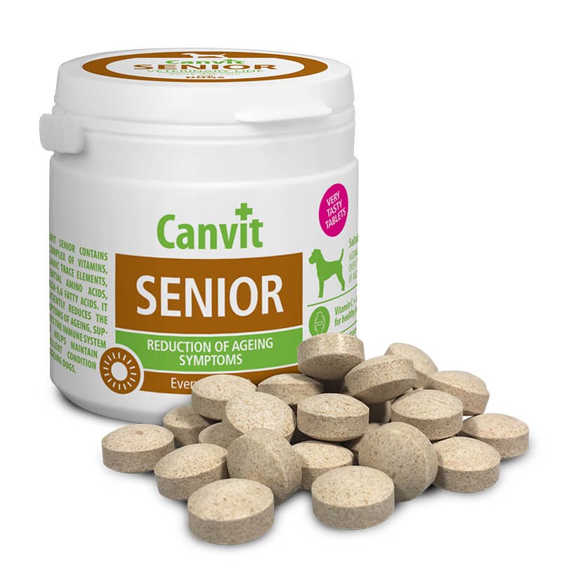 Canvit Senior СПОВІЛЬНЕНЕ СТАРІННЯ щоденні вітаміни для собак 500 г (50728) Canvit Senior СПОВІЛЬНЕНЕ СТАРІННЯ щоденні вітаміни для собак 500 г (50728)