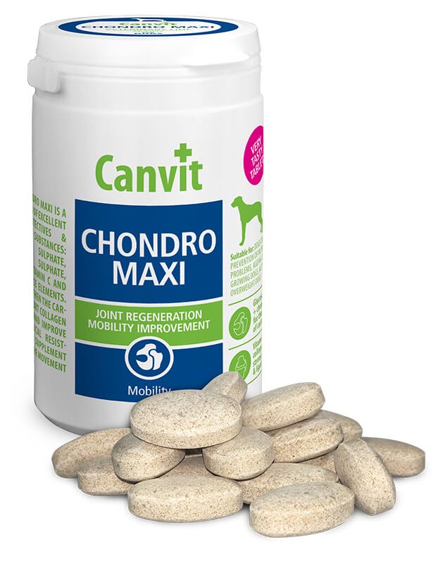 Canvit Chondro Maxi Канвит Хондро Макси регенерация суставов и улучшение подвижности у собак 500 г