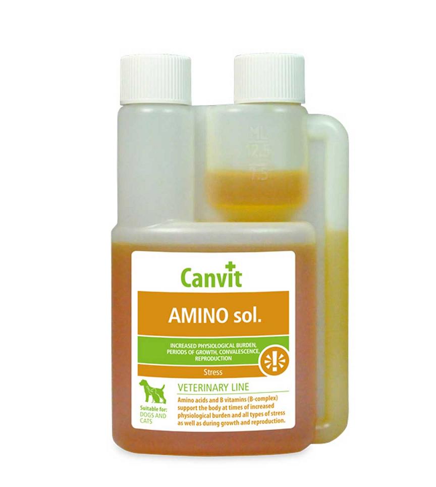Canvit Amino sol АМІНОСОЛ імуномодулятор для тварин 1 л (57101)