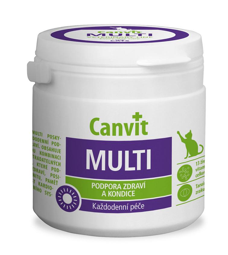 Canvit Multi Мультивітаміни для котів 100 г (50742) Canvit Multi Мультивітаміни для котів 100 г (50742)