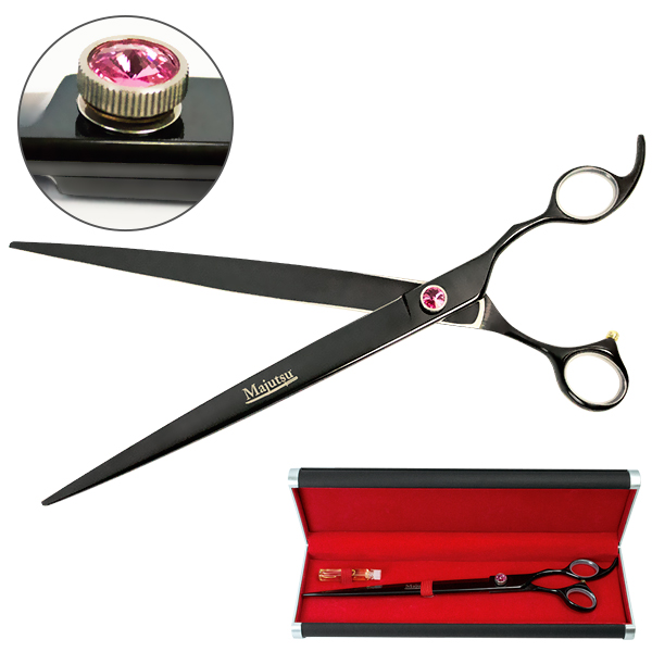 Davis Majutsu Titanium Straight ПРЯМЫЕ ножницы для груминга 25 см (1206)